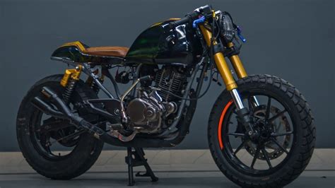 Bajaj Pulsar 150 Transformed Into Mean-Looking Cafe Racer