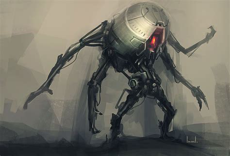 Four Armed Robot by blee-d on DeviantArt | Robot concept art, Robots ...