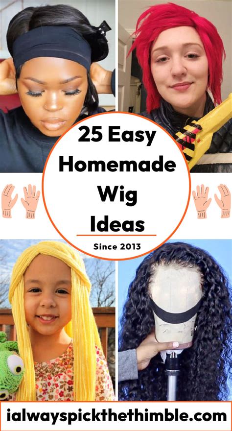 How to Make a Wig: 25 Ideas to Make Your Own Wigs