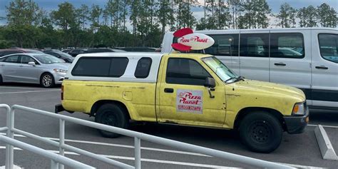 Pizza Planet Delivery Truck Spotted At EPCOT - Inside the Magic