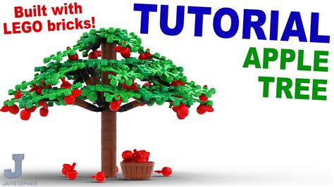 LEGO Apple Tree How To Build DIY Tutorial - YouTube