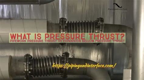 What is Pressure Thrust? | Pipework Pressure Thrust vs Expansion Bellow Pressure Thrust – Piping ...