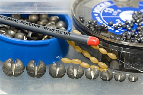 Split shot fishing weights guide - know the main sizes