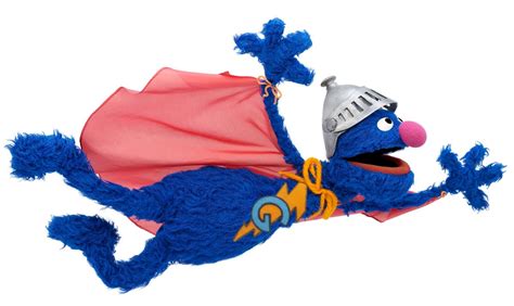 Super Grover flying high