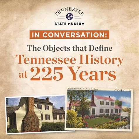 In Conversation: The Objects that Define Tennessee History at 225 Years in 2021 | History ...