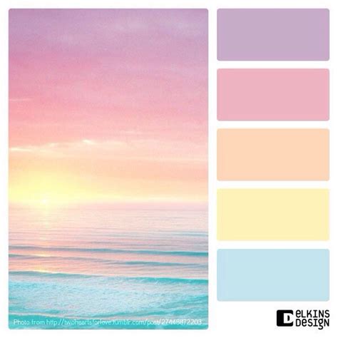 paleta de cores pastel | Pastel colour palette, Pastel beach, Color schemes