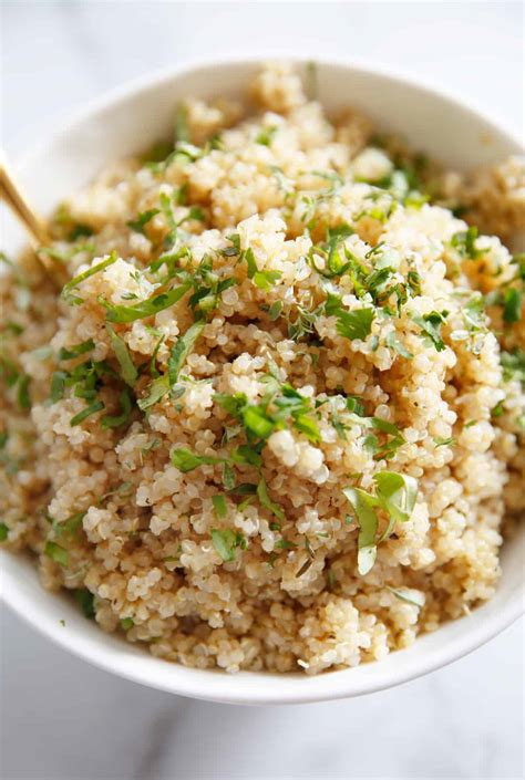 Herb and Garlic Quinoa - Lexi's Clean Kitchen