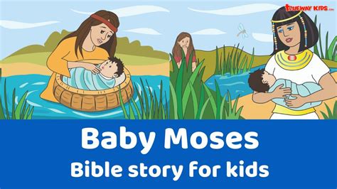 Baby Moses - Bible Story for kids (Short story) - YouTube