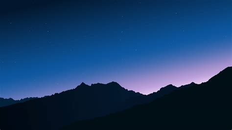 Blue Mountains And Sky Wallpaper, HD Nature 4K Wallpapers, Images and Background - Wallpapers Den