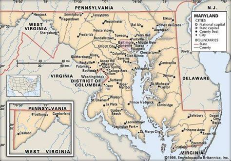 Maryland | history - geography | Britannica.com