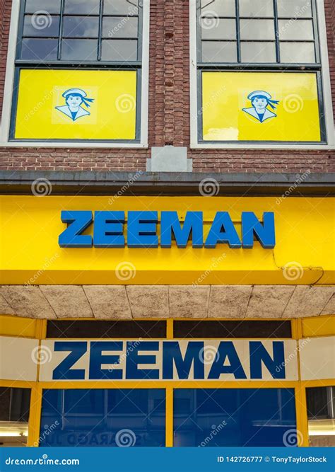 Zeeman Logo Above the Entrance Editorial Photography - Image of design, material: 142726777