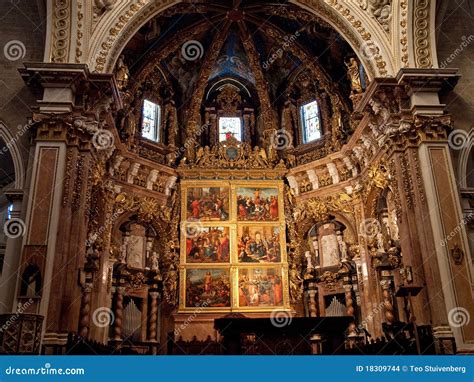 Cathedral of Valencia stock photo. Image of renaissance - 18309744