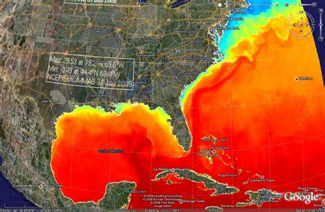 Water Temperature Map | Rtlbreakfastclub - Florida Water Temperature ...