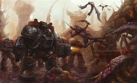 Artistic Zerg Marines Artwork Starcraft - -, Starcraft 2 Marine, HD wallpaper | Peakpx