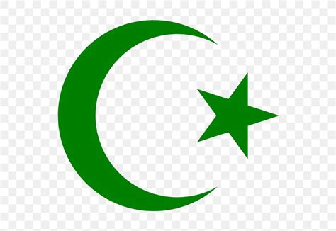 Star And Crescent Moon Symbols Of Islam Clip Art, PNG, 600x565px, Star ...