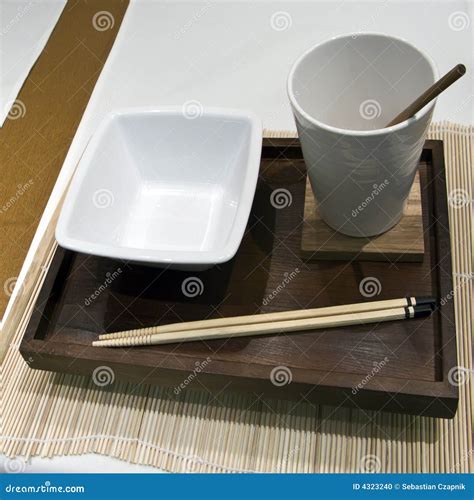 Chinese food table setting stock photo. Image of waiting - 4323240