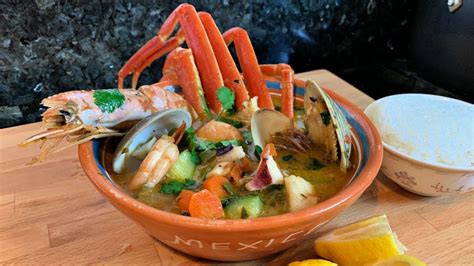 Caldo Siete Mares (Easy Steph by Steph) | Views Recipe - YouTube | Mexican seafood soup recipe ...