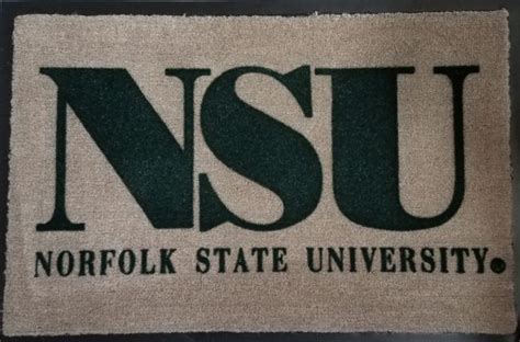 Norfolk State University Door Mat - HBCUniversity.net