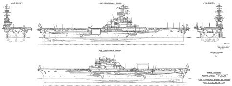 French Aircraft Carrier Drawings/Plan Sets | 3DHISTORY.DE | Aircraft carrier, Aircraft, Carriers