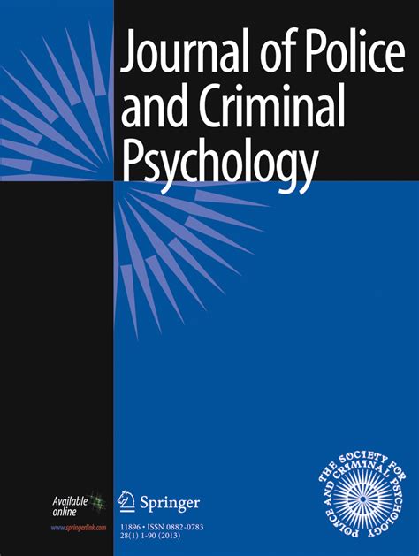 Stress, Coping, burnout and mental health in the Irish Police Force | Journal of Police and ...