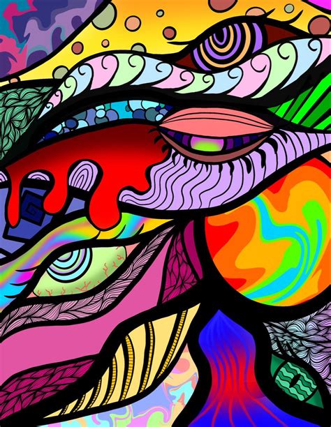 Trippy/Psychedelic Art/Background > colorful | Art background, Colorful ...