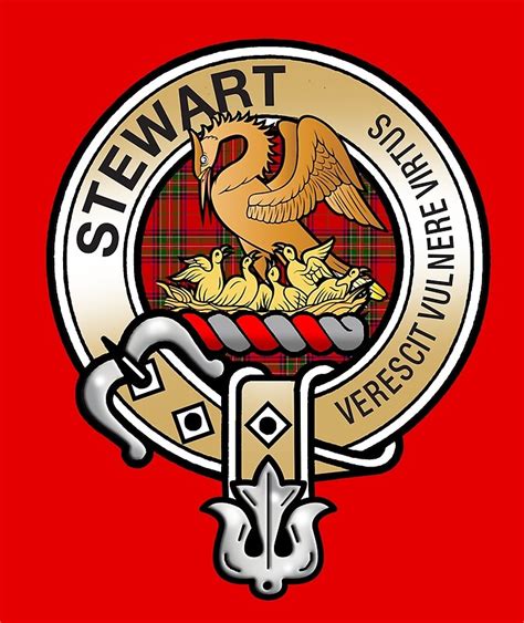 "Stewart Clan Crest" by eyemac24 | Redbubble