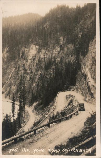 Yoho Valley Road Switchback Yoho National Park, BC Canada British ...