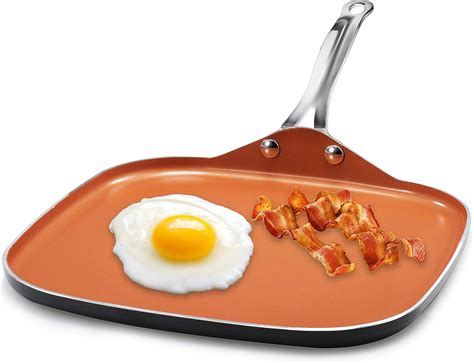 Buy Gotham Steel Nonstick Griddle Pan – 10.5” Griddle Perfect for ...