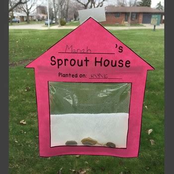 Grow a Sprout House! (Observation Journals Included) | TpT