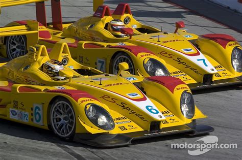 #6 Penske Racing Porsche RS Spyder: Sascha Maassen, Patrick Long passes ...