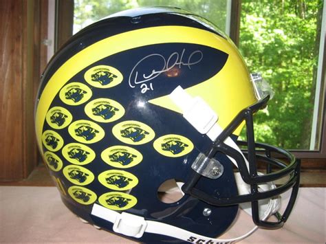 Michigan Football Dumping Legends Jerseys, Bringing Back Helmet Stickers