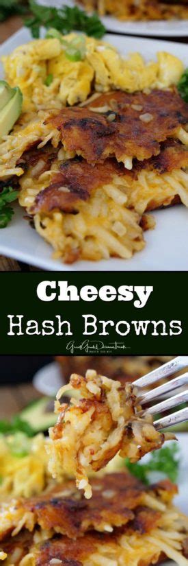 Cheesy Hash Browns - Great Grub, Delicious Treats