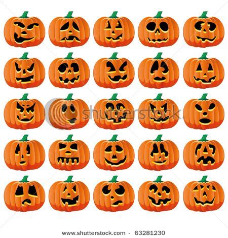 Easy Halloween Jack O Lantern Faces – HOMYSTYLE