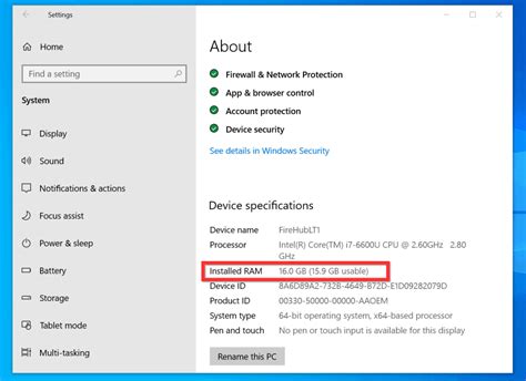 How to find ram in windows 10 - rtsreader