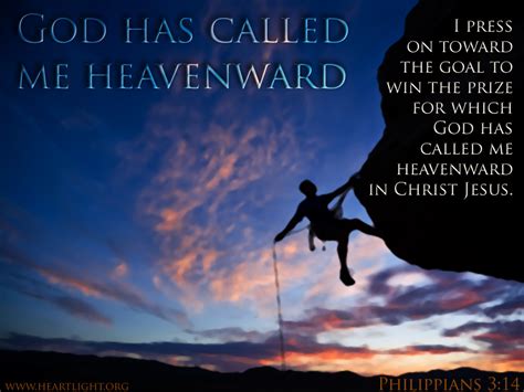 Philippians 3:14 / Called Heavenward — Heartlight® Gallery