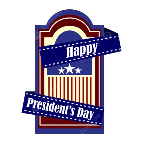 Gambar Label Desain Hari Presiden, Hari, Amerika Serikat, Amerika PNG Transparan dan Clipart ...