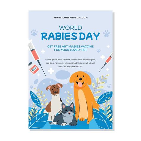 World Rabies Day Poster 9767948 Vector Art at Vecteezy