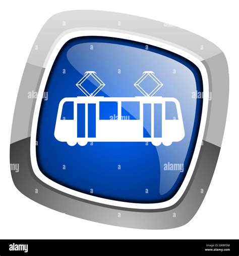 tram icon Stock Photo - Alamy