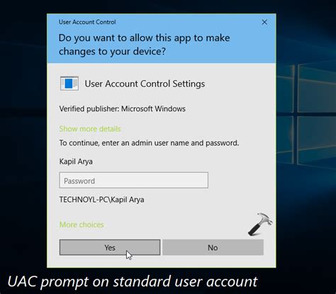 [How To] Configure User Account Control Settings In Windows 10/8/7