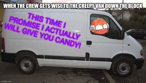 White Van Free Candy Meme | Llyzxartwork