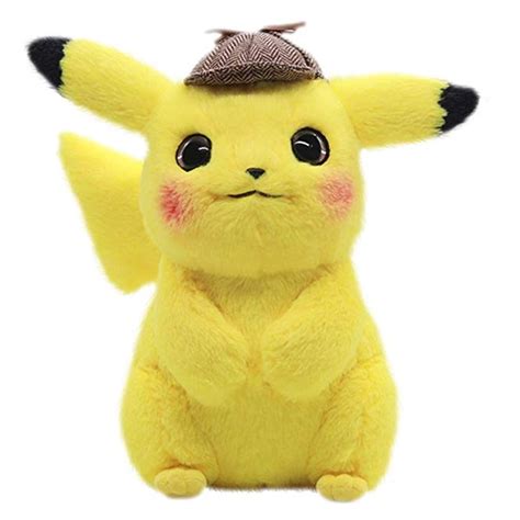 Siaonvr Detective Pikachu Plush Stuffed Animal Toy - Walmart.com