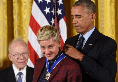 Ellen DeGeneres Presidential Medal of Freedom Ceremony 2016 | POPSUGAR ...