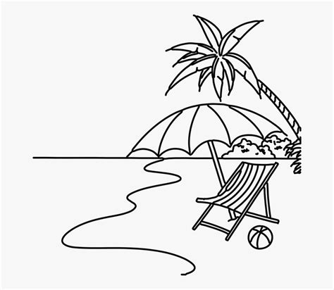 beach scene clip art black and white 20 free Cliparts | Download images on Clipground 2024