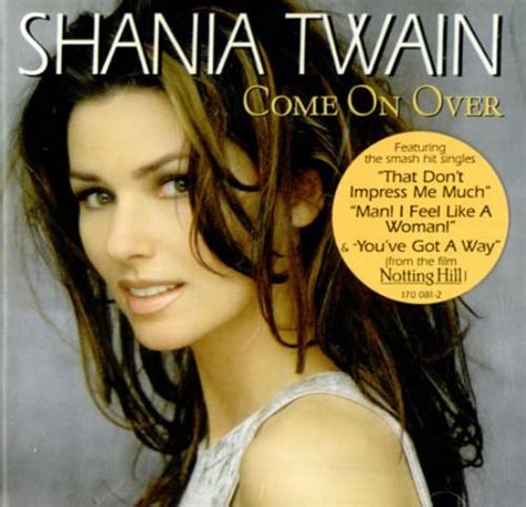 Shania Twain Collection Of 5 CD Albums UK CD album (CDLP) (417940)