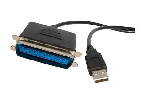 StarTech.com USB to Parallel Port Adapter for Printers - 10 ft ...