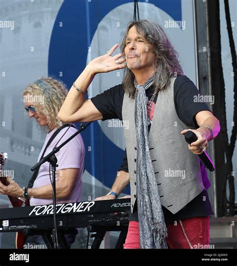 Fox & Friends All American Summer Concert Series at Fox Plaza -PICTURED: Kelly Hansen, Foreigner ...