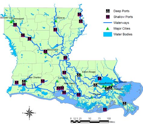 Navigable Waterways Map