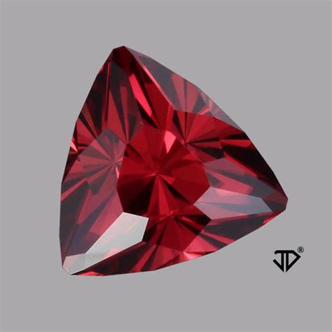 Red Zircon Gemstone 5.18ct | John Dyer/Precious Gemstones Co. Catalog