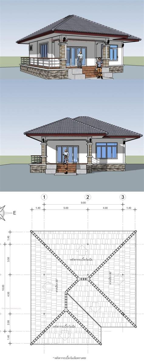 Thai House Concept with One Bedroom - Ulric Home | Thai house, Bungalow ...