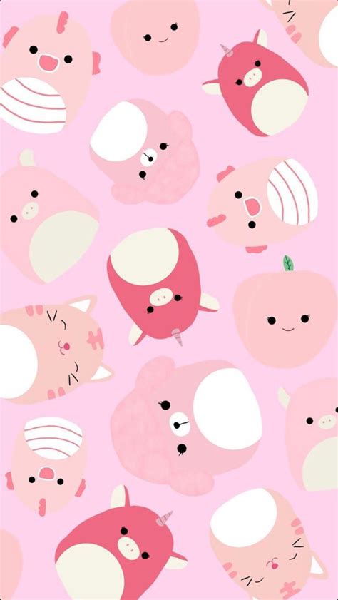 Pink 💖 Squishmallow Wallpaper | Wallpaper iphone cute, Cute fall wallpaper, Preppy wallpaper